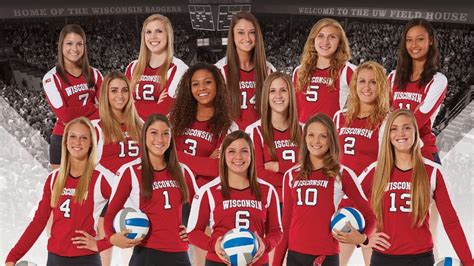 Wisconsin womens volleyball team private photos,。